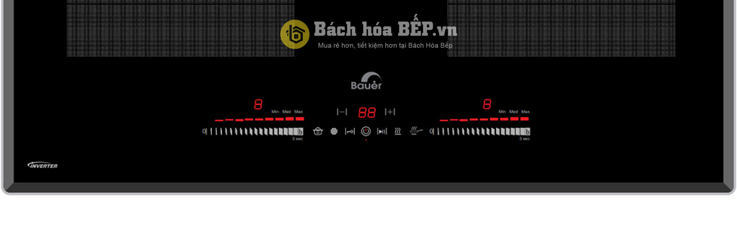 Bảng điều khiển Bếp từ Bauer BE 668GTA