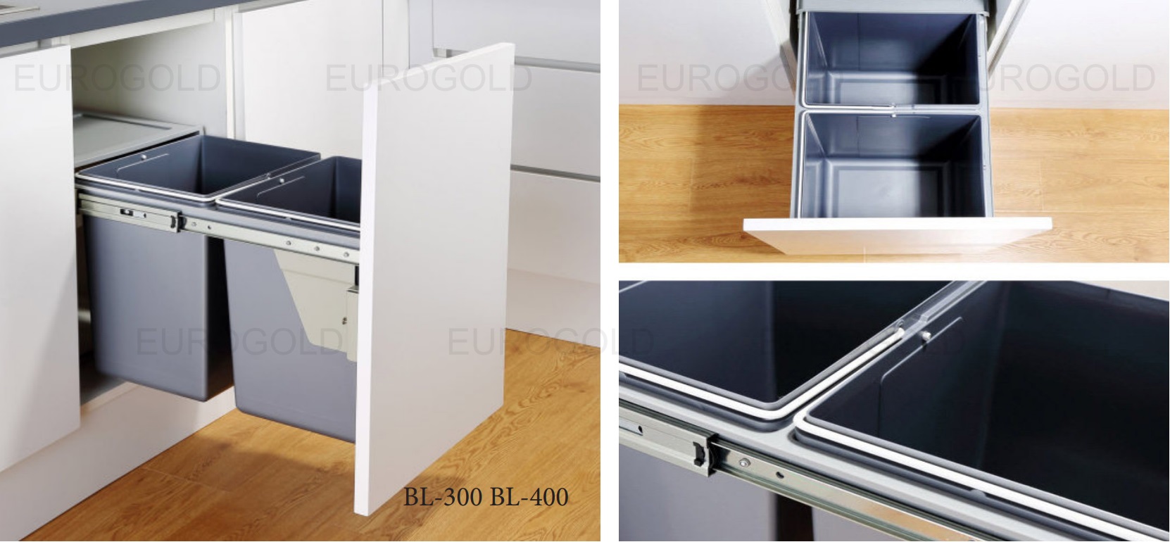 Thùng rác Eurogold BL300